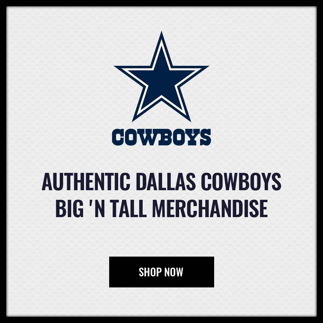 big and tall dallas cowboys shirts