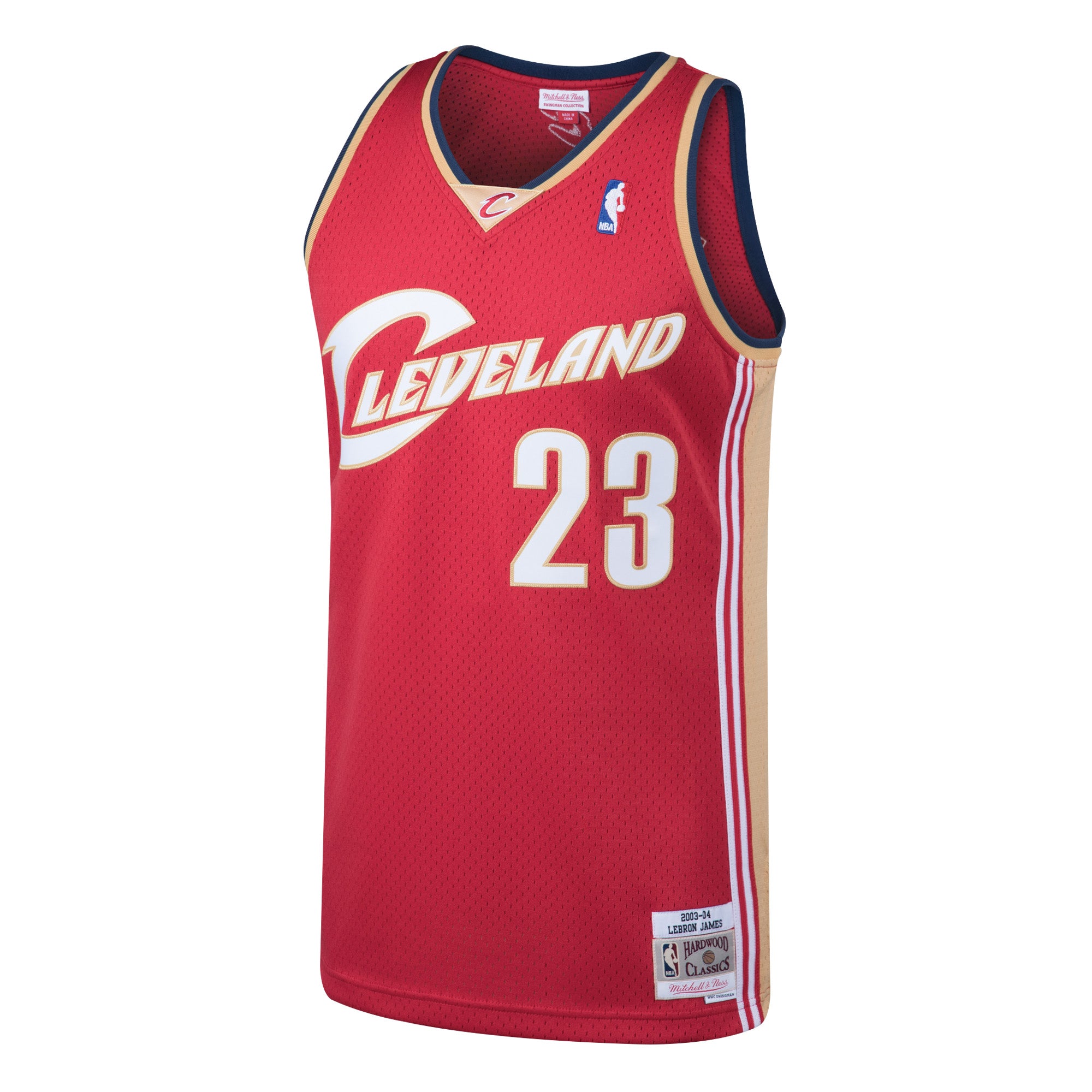 Swingman Jersey Cleveland Cavaliers 2003-04 LeBron James - Red / 5XT