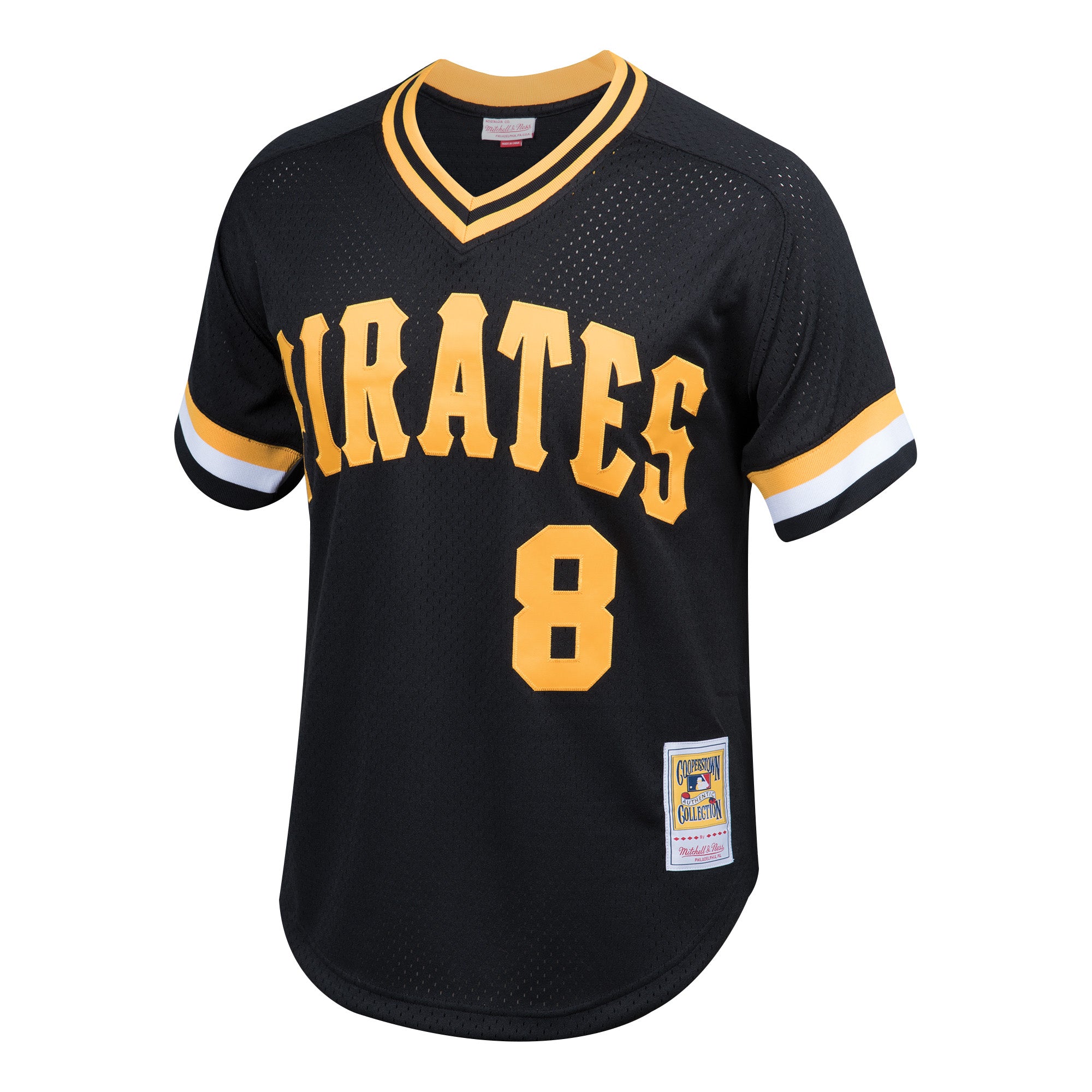 Shop Mitchell & Ness Pittsburgh Pirates Willie Stargell 1982 Authentic  Jersey ABPJ3043-PPI82WSTBLCK black