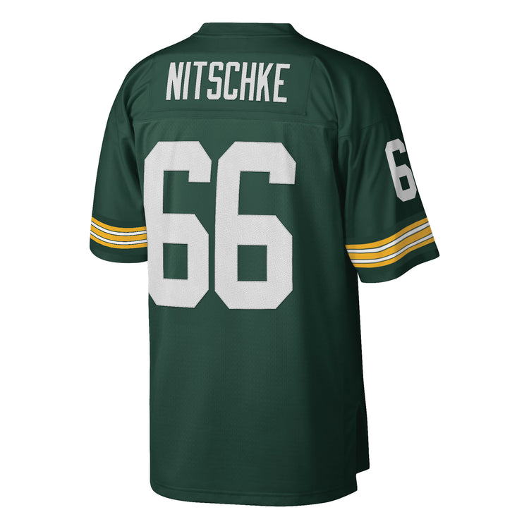 Legacy Ray Nitschke Green Bay Packers 1966 Jersey - Back View