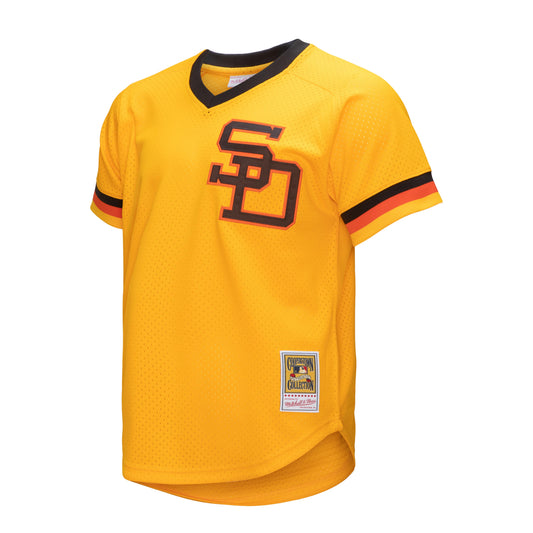 Authentic Mesh BP Jersey San Diego Padres 1980 Dave Winfield - Front View