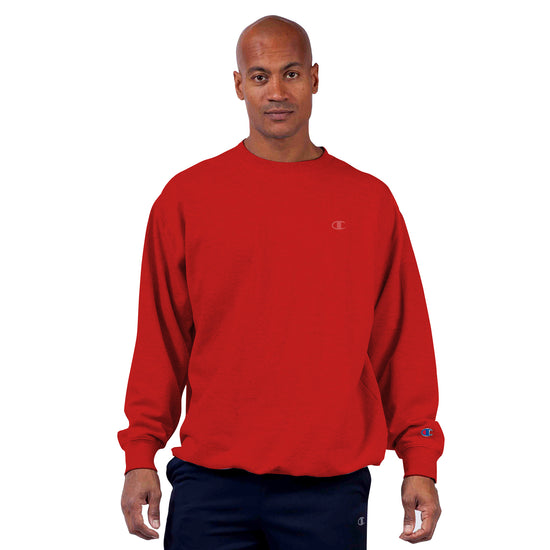 Champion Crimson Fleece Crew Sweatshirt