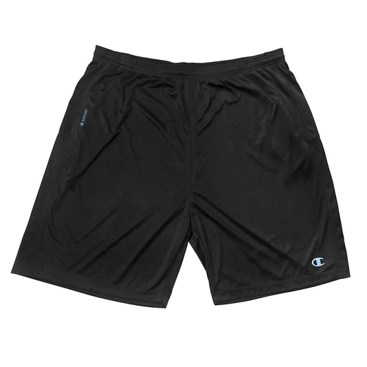 Champion Black Performance Shorts - Front View