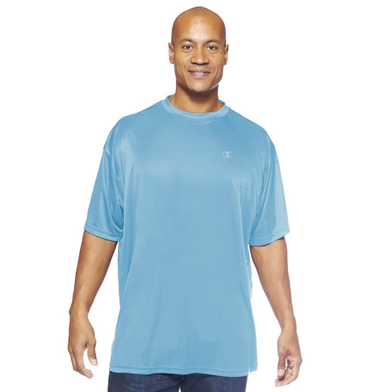 Champion Candid Blue Performance Tee - Front View