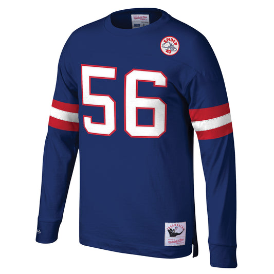 New York Giants Lawrence Taylor Name & Number Longsleeve T-Shirt - Front View