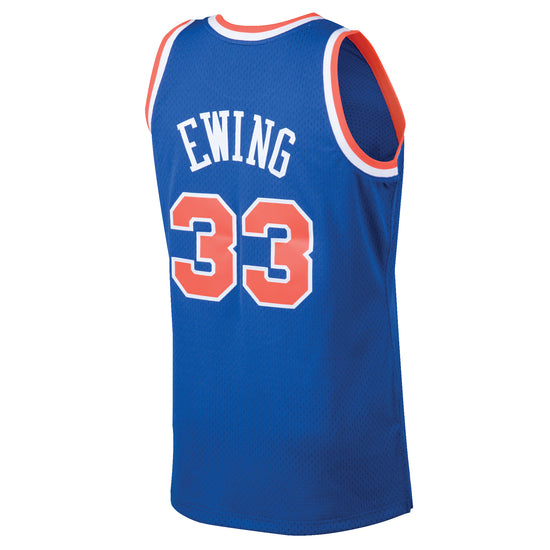 Swingman Jersey New York Knicks 1991-92 Patrick Ewing - Back View