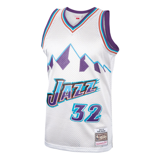 Swingman Jersey Utah Jazz 1996-97 Karl Malone - Front View