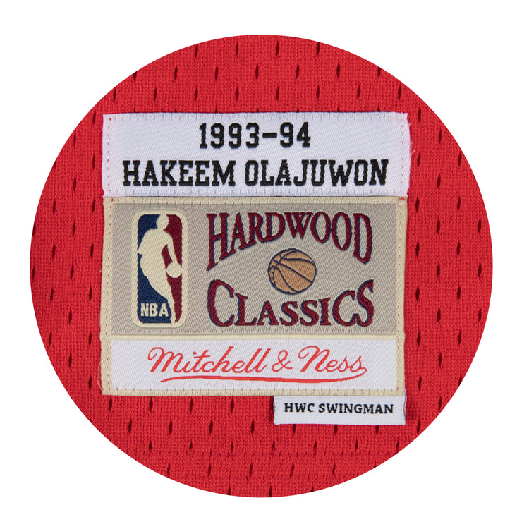 Swingman Jersey Houston Rockets 1993-94 Hakeem Olajuwon - Authenticity Patches
