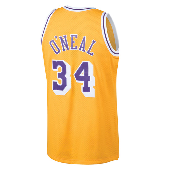 Swingman Jersey Los Angeles Lakers 1996-97 Shaquille O'Neal - Back View