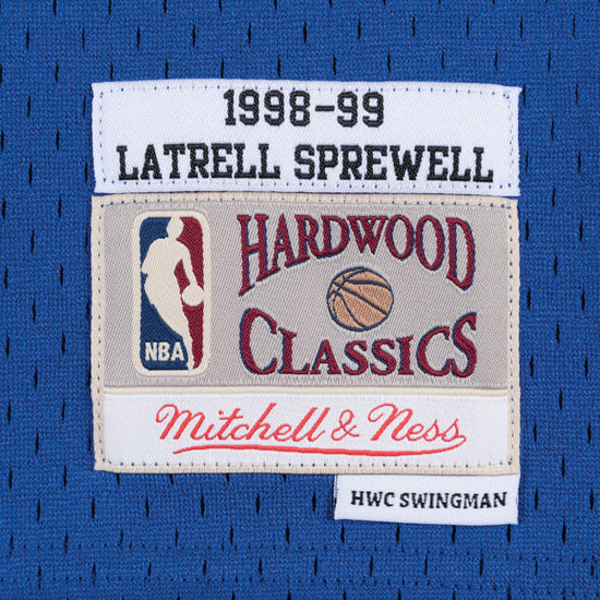 Swingman Jersey New York Knicks 1997-98 Latrell Sprewell - Authenticity Patches