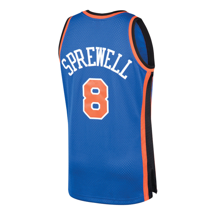 Swingman Jersey New York Knicks 1997-98 Latrell Sprewell - Back View