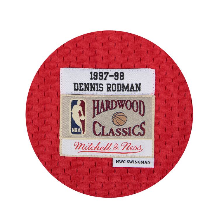 Swingman Jersey Chicago Bulls 1997-98 Dennis Rodman - Authenticity Patches