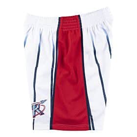 White Swingman Shorts Houston Rockets 1996-97 - Left View