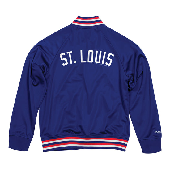 St. Louis Cardinals Tricot Track Jacket - Back View