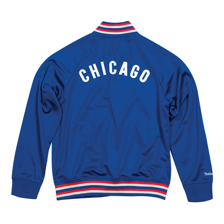 Chicago Cubs Tricot Track Jacket - Back View