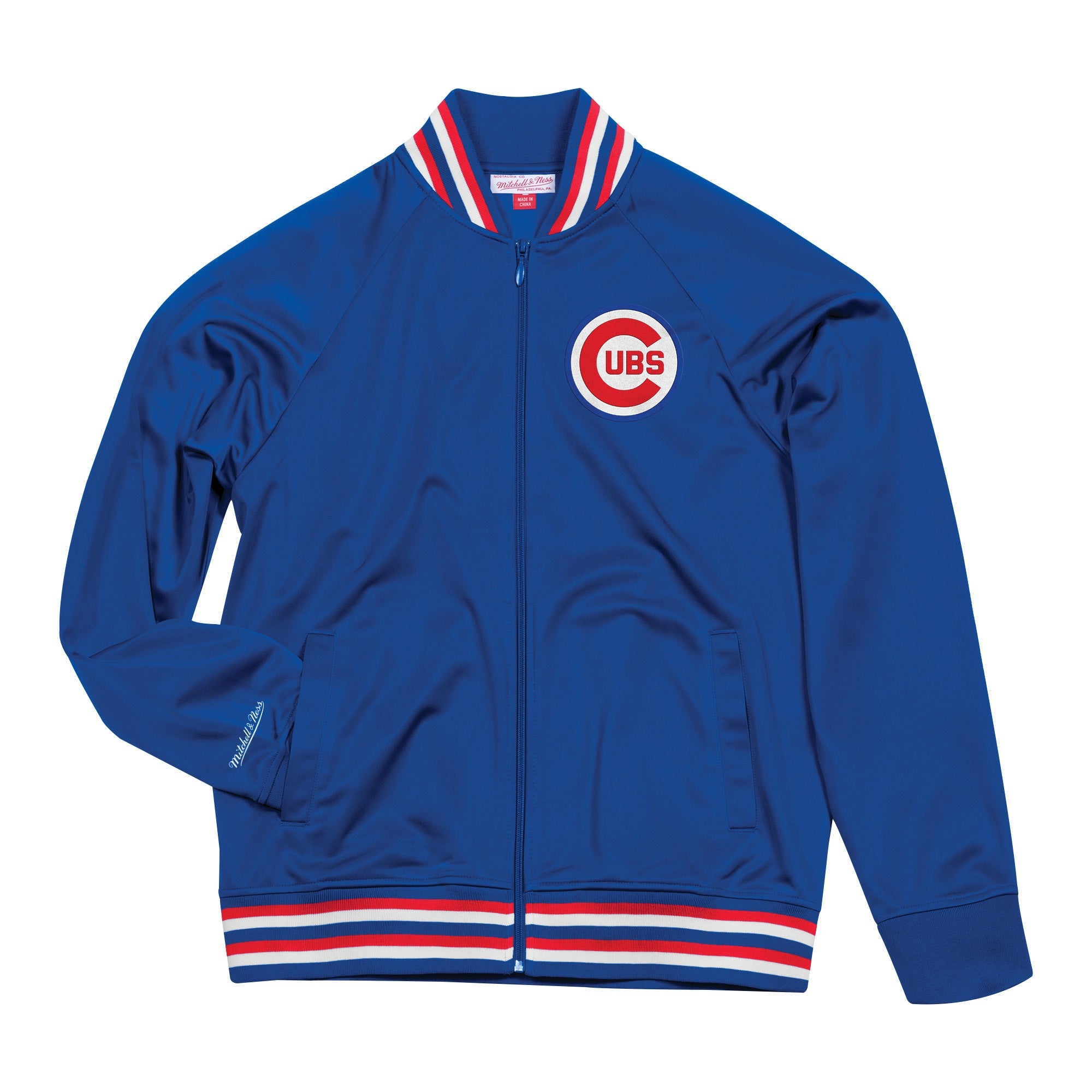 Mitchell and ness outlet cubs jacket