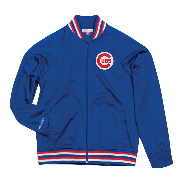 Chicago Cubs Tricot Track Jacket - Front View