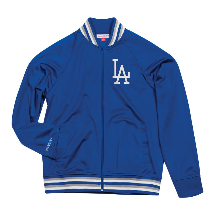 Los Angeles Dodgers Tricot Track Jacket - Front View