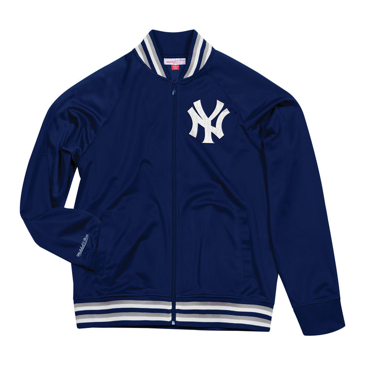 New York Yankees Tricot Track Jacket - Front View