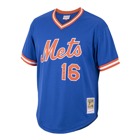 Authentic BP Jersey New York Mets 1986 Dwight Gooden - Front ViewAuthentic BP Jersey New York Mets 1986 Dwight Gooden - Front View