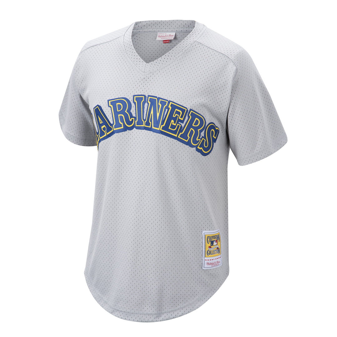Mitchell & Ness Authentic Mesh BP Seattle Mariners 1995 Ken Griffey Jr –  NYCMode