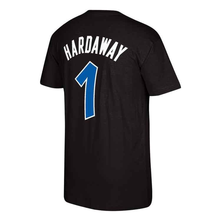 Orlando Magic Penny Hardaway Hardwood Classics Name & Number T-Shirt - Back View