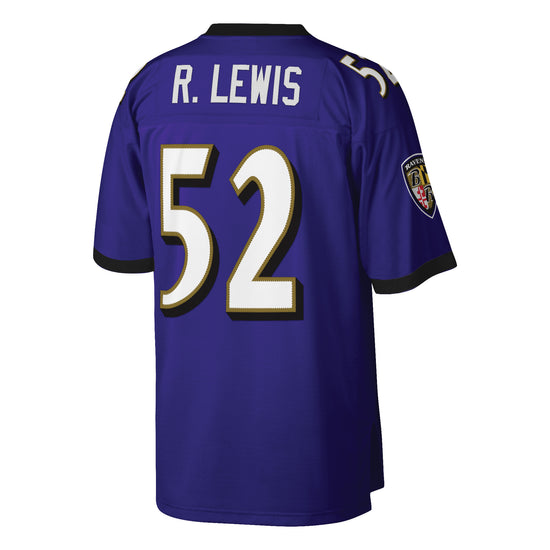 Legacy Ray Lewis Baltimore Ravens 2000 Jersey - Back View