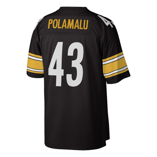 Legacy Troy Polamalu Pittsburgh Steelers 2005 Jersey - Back View
