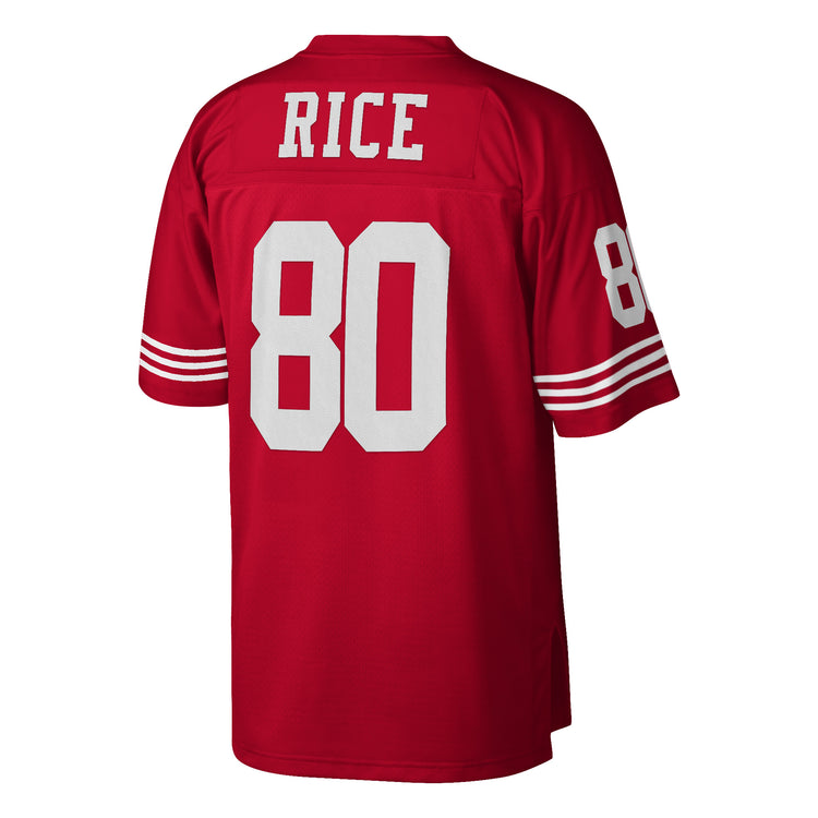Legacy Jerry Rice San Francisco 49ers 1990 Jersey - Back View
