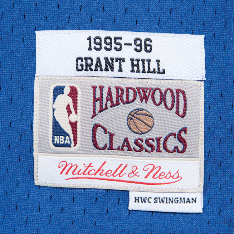 Swingman Jersey Detroit Pistons 1995-96 Grant Hill - Authenticity Patch